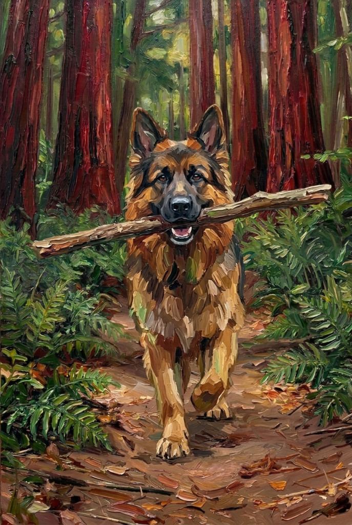 My Stick Pet Portrait