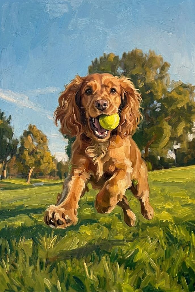 Park Life Pet Portrait